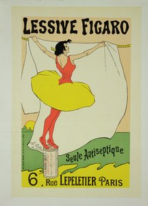 Riproduzione di un poster pubblicitario 